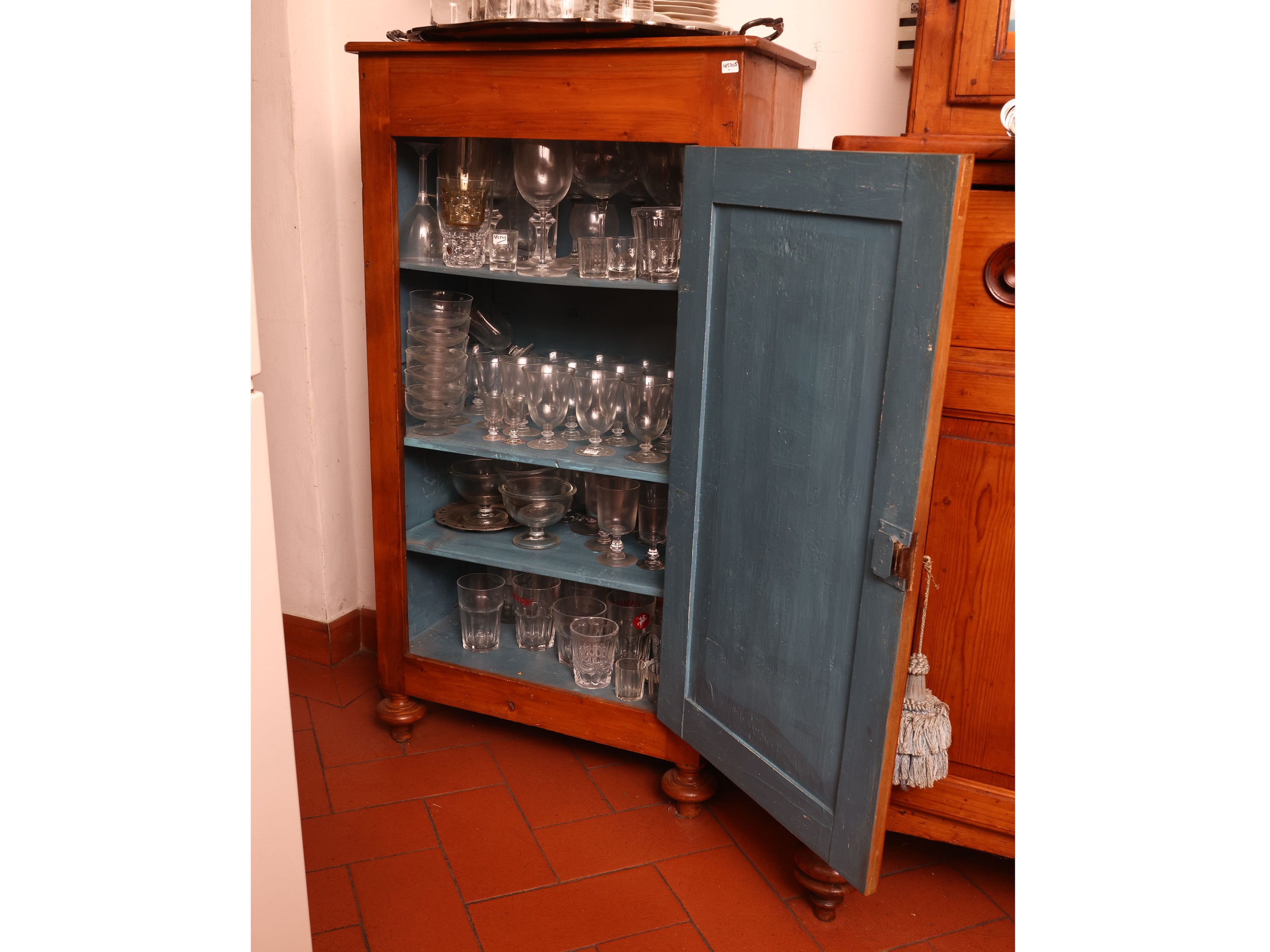 Stipo rustico, legno tenero, fine del XIX secolo