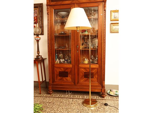 Piantana da lettura in ottone