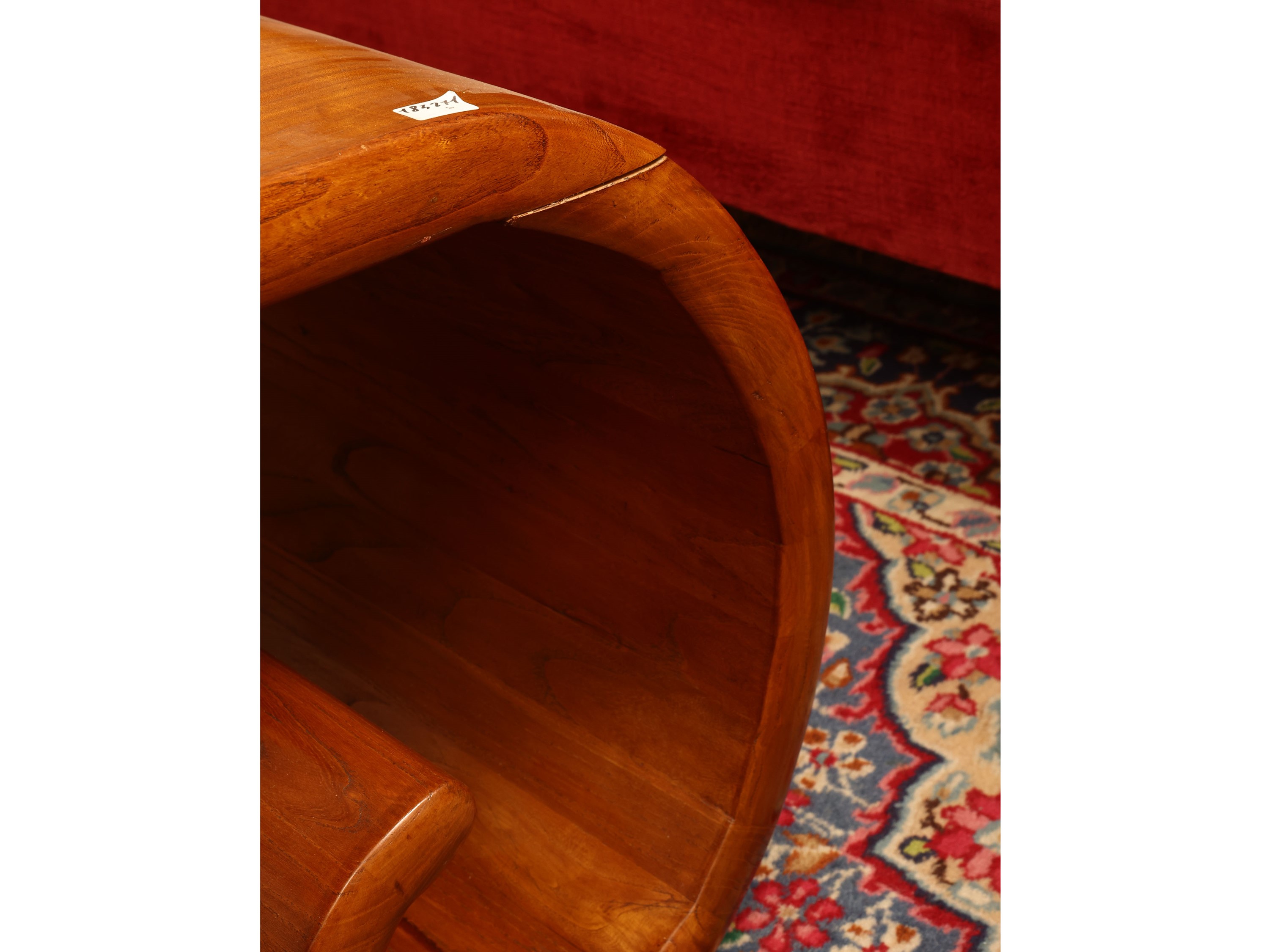 Tavolino basso da salotto in ciliegio