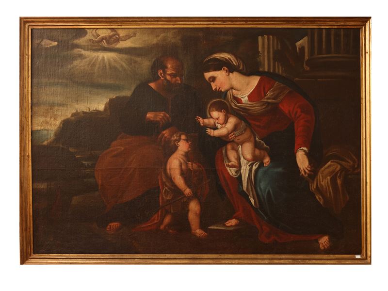 Sacra Famiglia con San Giovannino