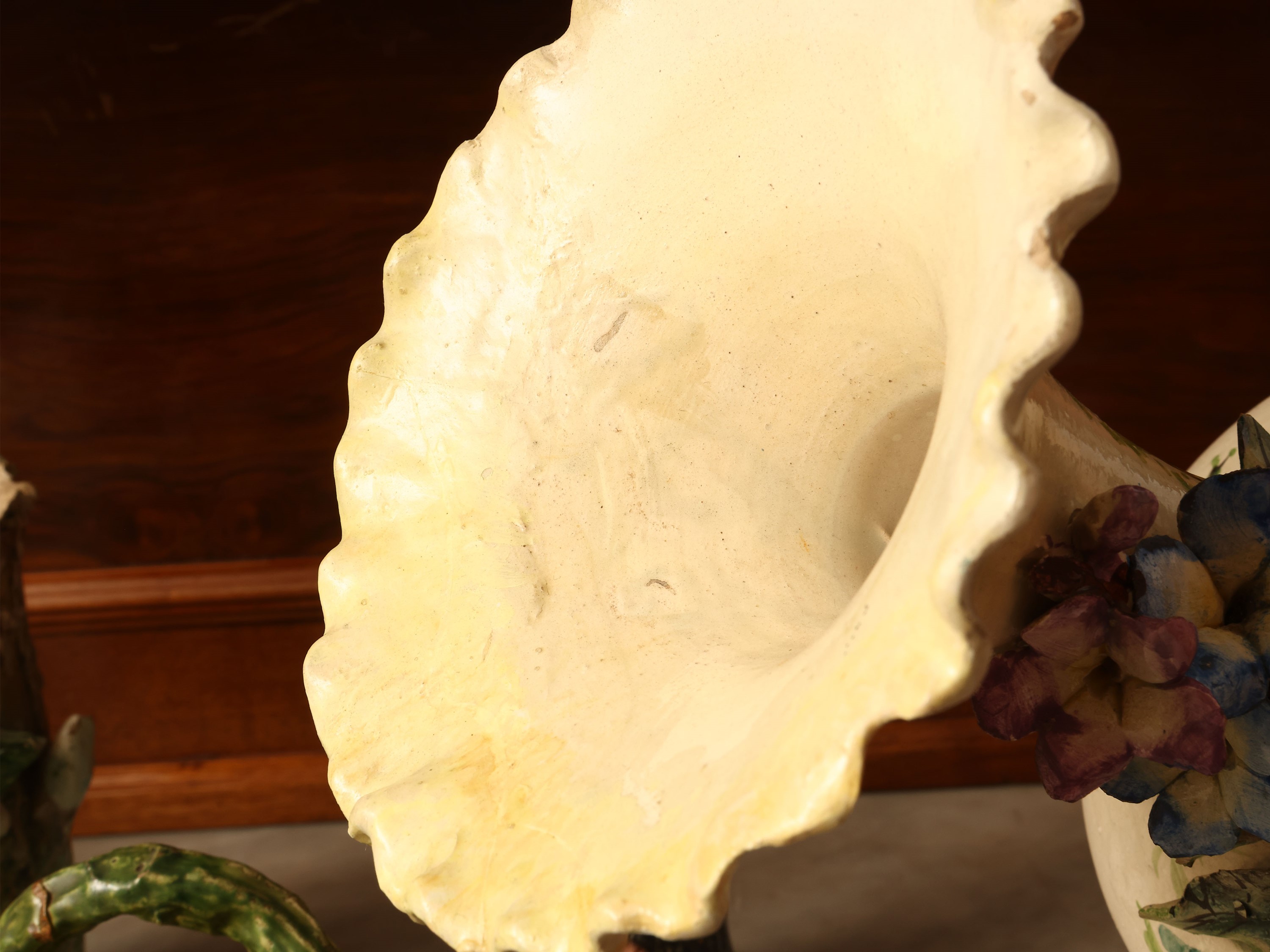 Accessori Barbotine in ceramica policroma