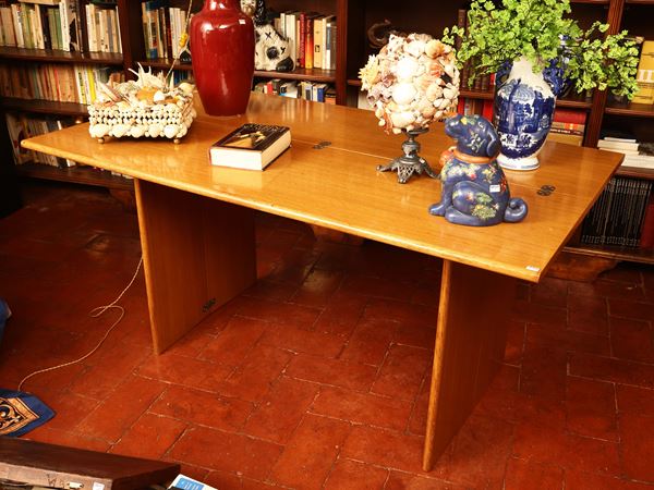 Console scrivania in satinwood