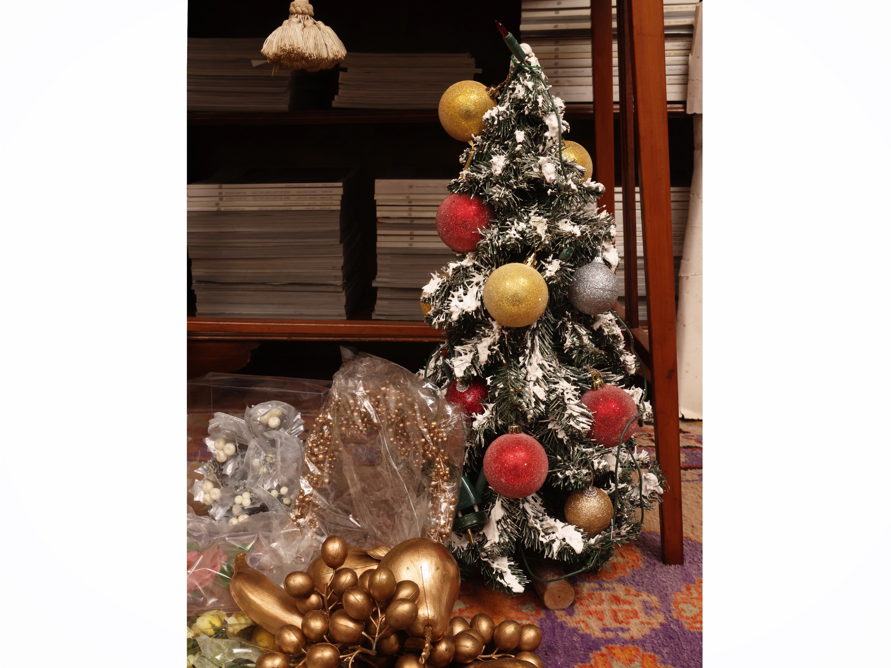 Varietà di addobbi e decorazioni natalizie