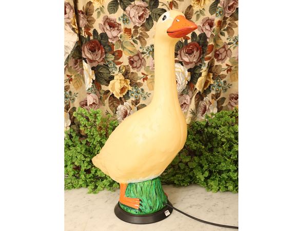 Vintage animalier table lamp  - Auction Florentine extravagances: between fairy tales and collecting - Maison Bibelot - Casa d'Aste Firenze - Milano