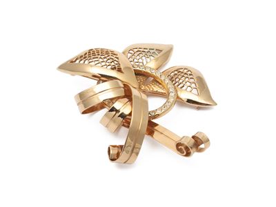 Cascio - Spilla in Metallo Golden Tone