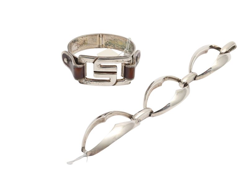 Due bracciali in argento 925