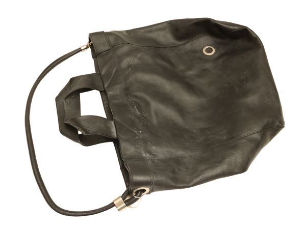 Mandarina Duck - Tote bag in pelle nera