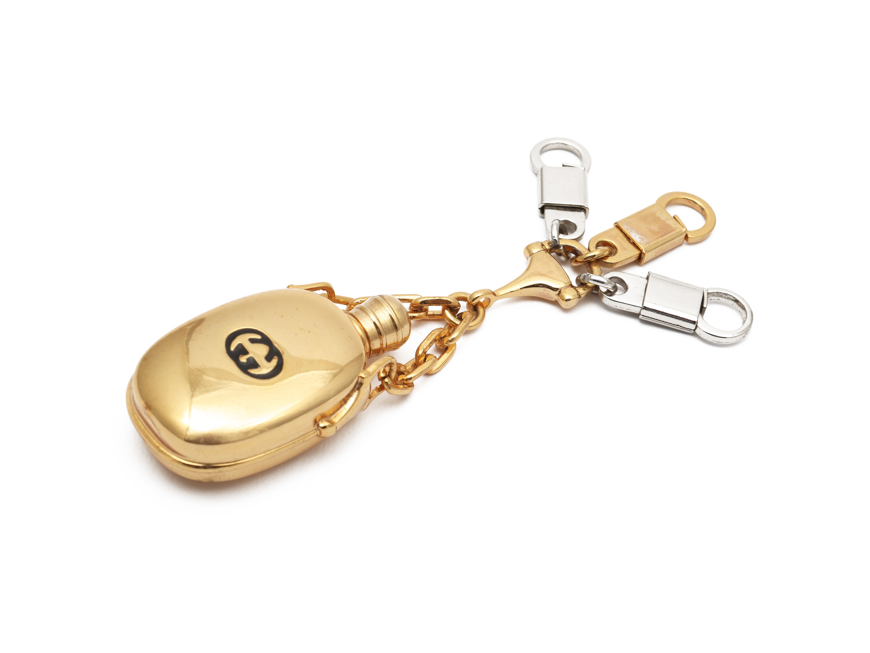 Gucci - Portachiavi con pendente porta profumo
