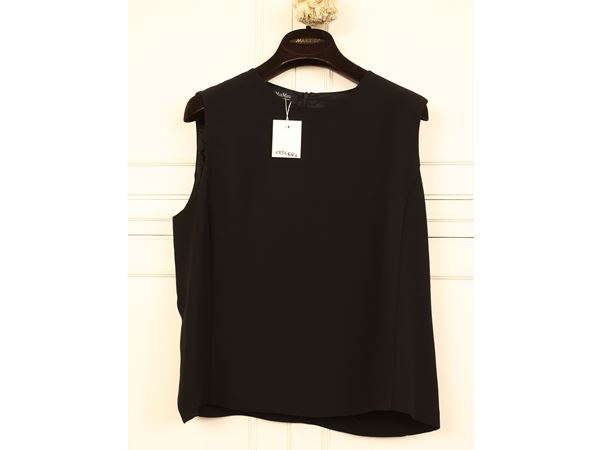 Emporio Armani /Max Mara - Giacca e top in lana nera