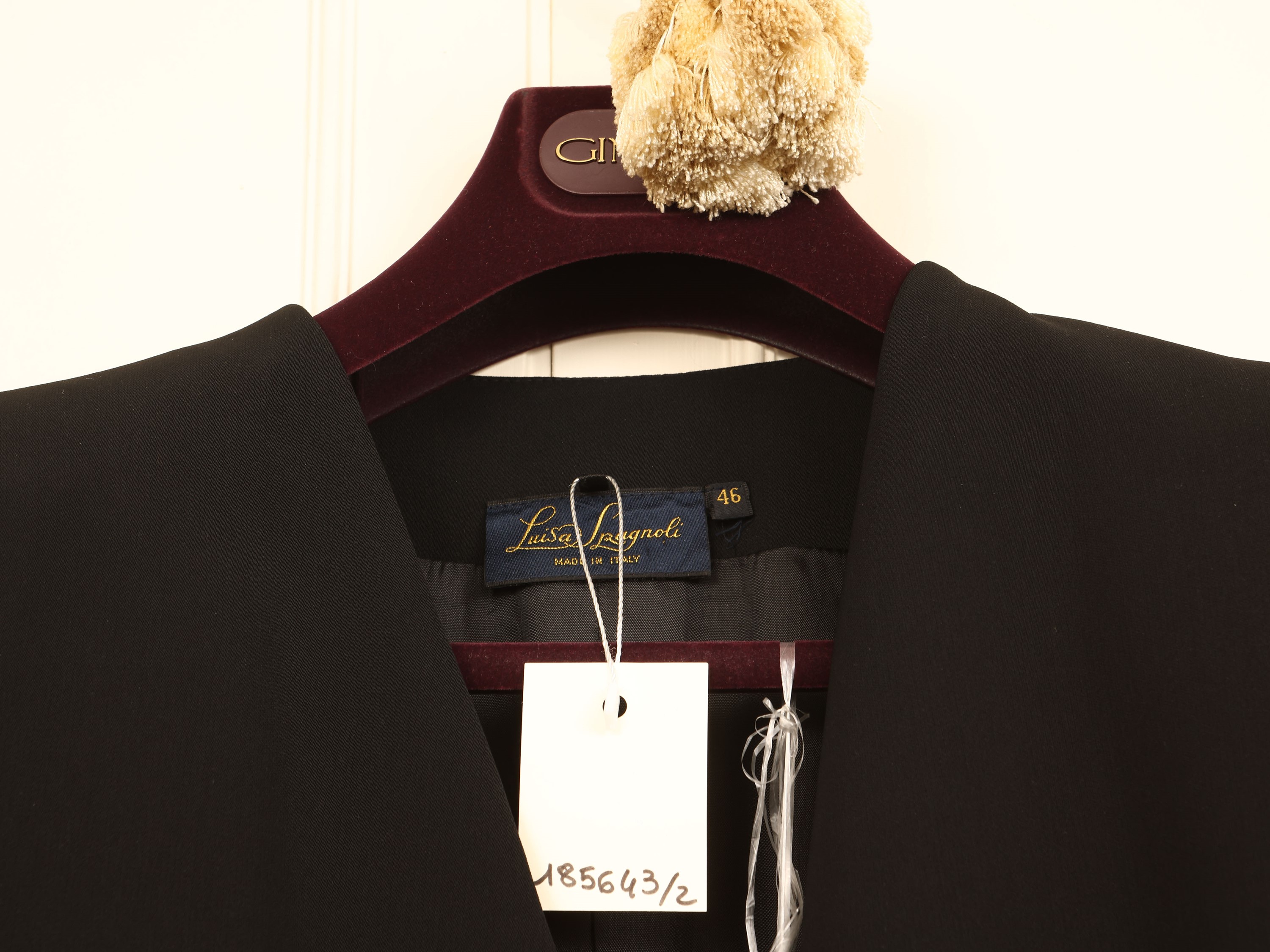 Luisa Spagnoli/max Mara - Giacca e Pantaloni in Lana Nera