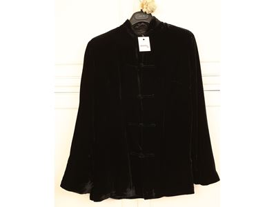 Completo Casual in Velluto Nero