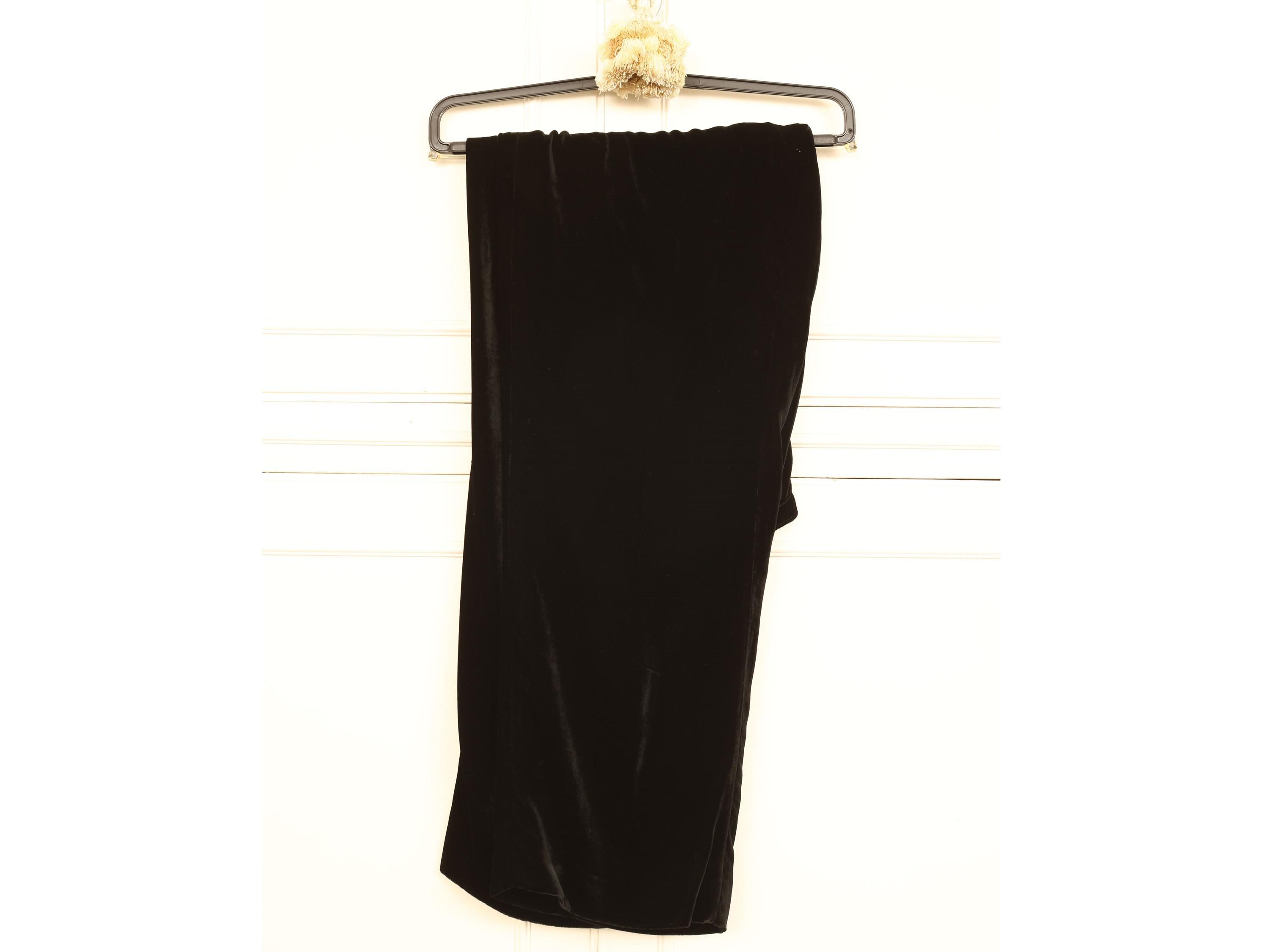Completo Casual in Velluto Nero