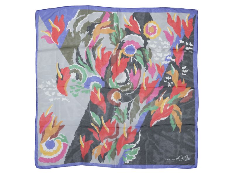 Cacharel - Foulard in chiffon di seta