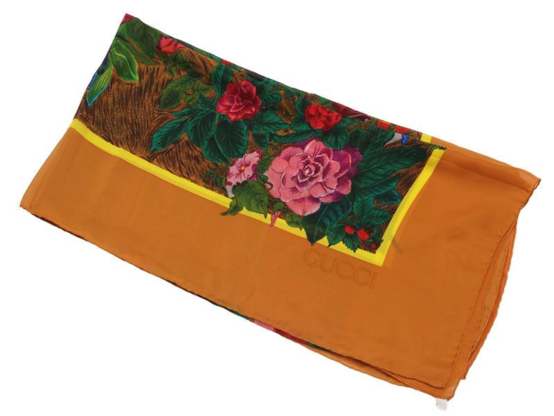 Gucci - Grande foulard in seta