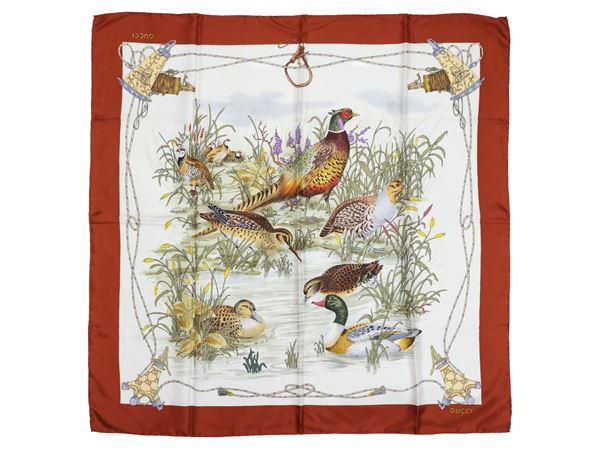 Gucci - Foulard in seta