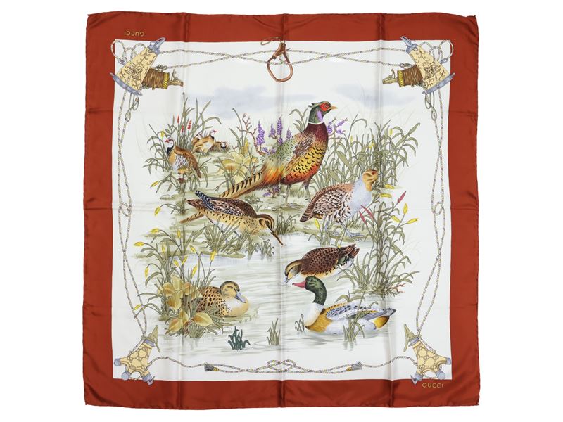 Gucci - Foulard in seta