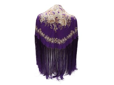 Gucci - Scialle in Seta Viola