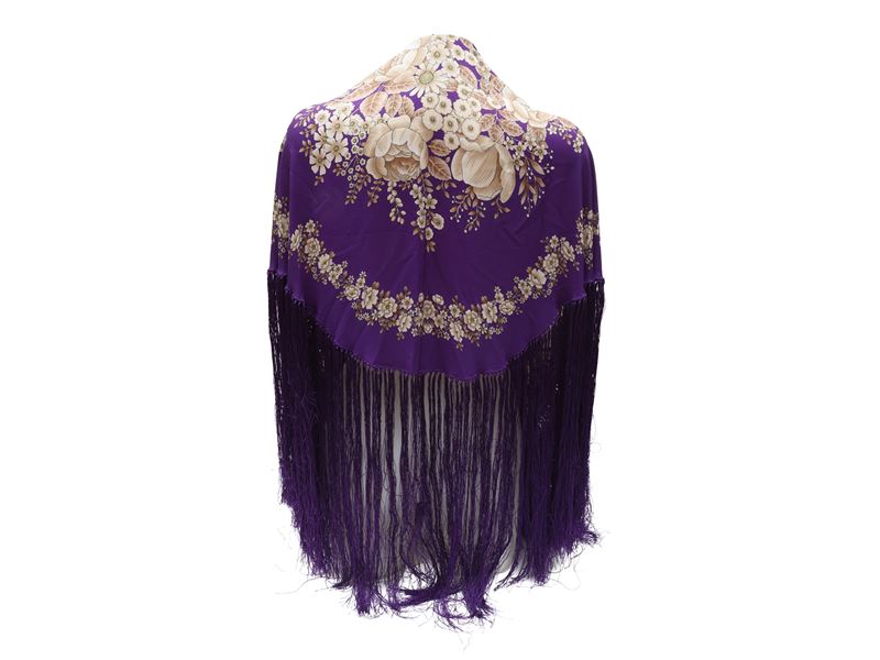 Gucci - Scialle in Seta Viola