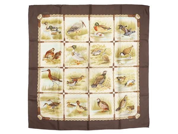 Gucci - Foulard in seta