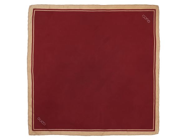 Gucci - Carré silk scarf  - Auction Guccimania - Maison Bibelot - Casa d'Aste Firenze - Milano