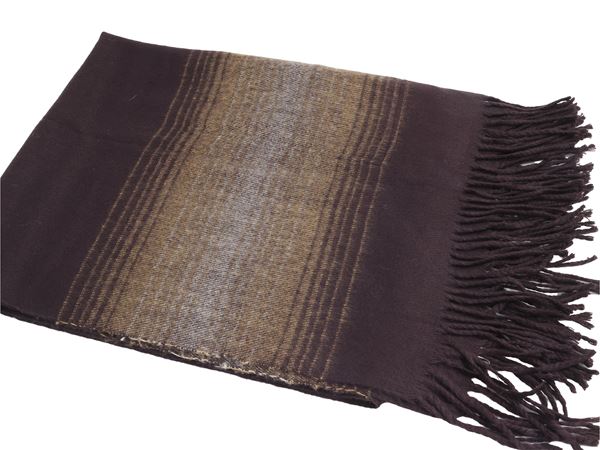 Gherardini - Scialle in lana marrone