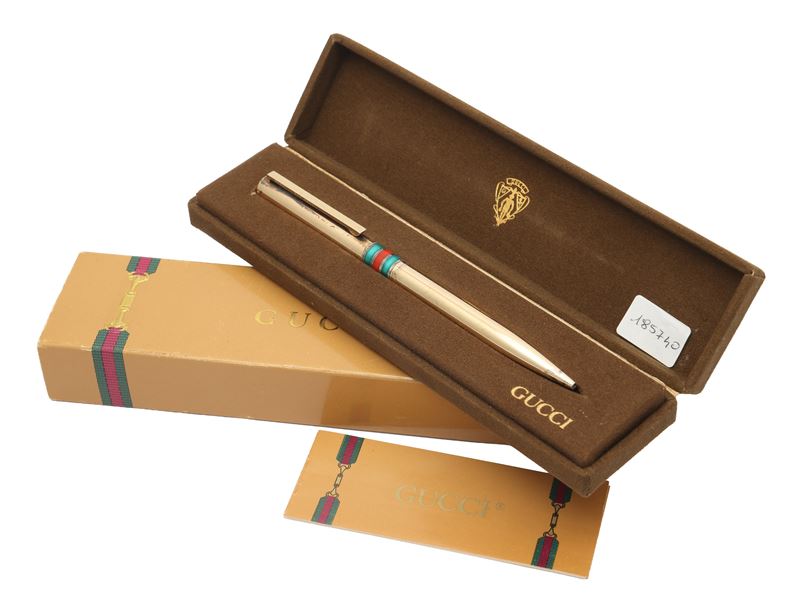 Gucci - Penna rolled Gold on Sterling silver