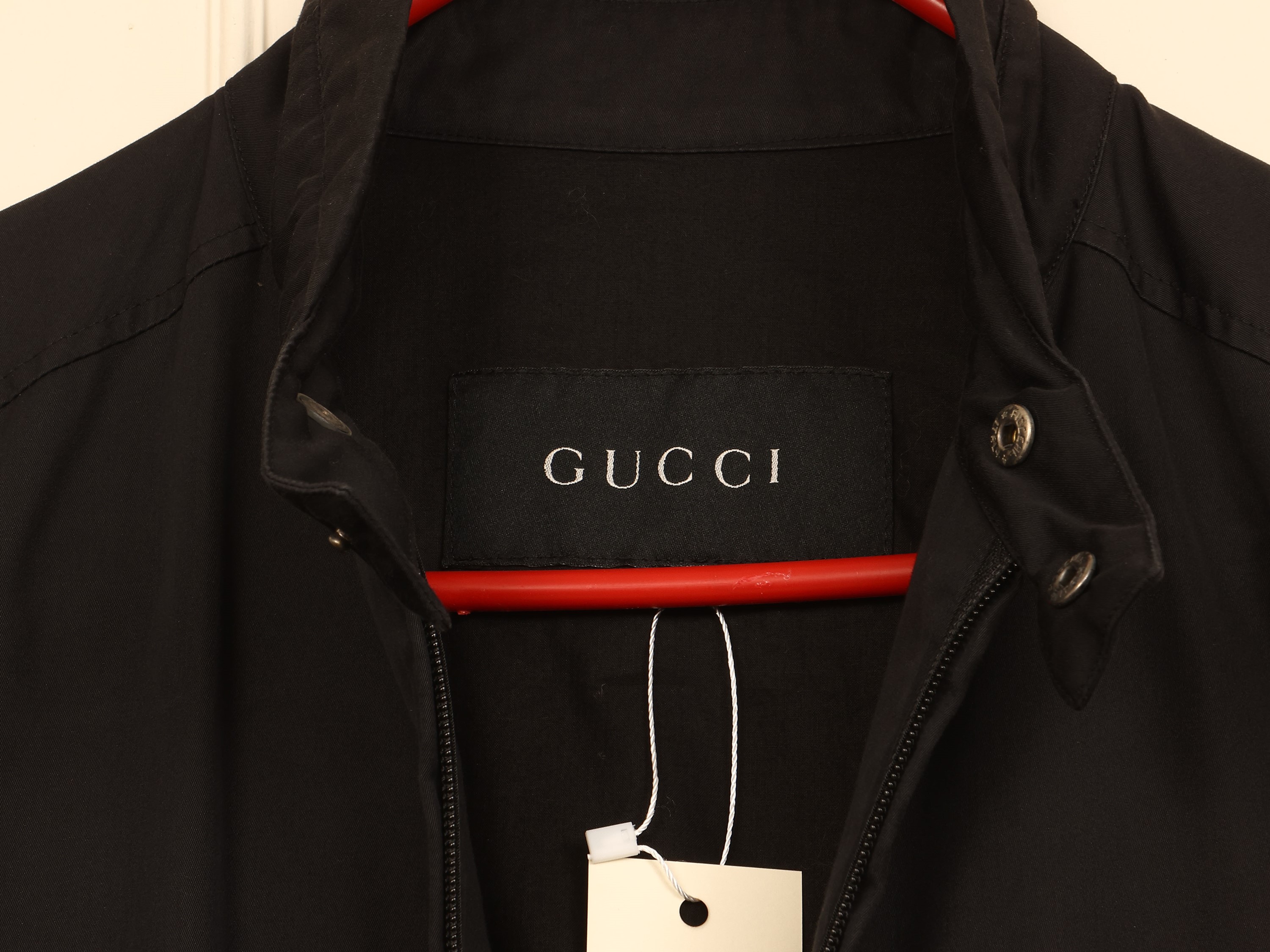 Gucci - Giubbotto Sportivo da Uomo in Cotone Nero