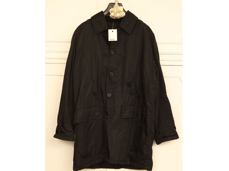 Prada - Giaccone Impermeabile Nero