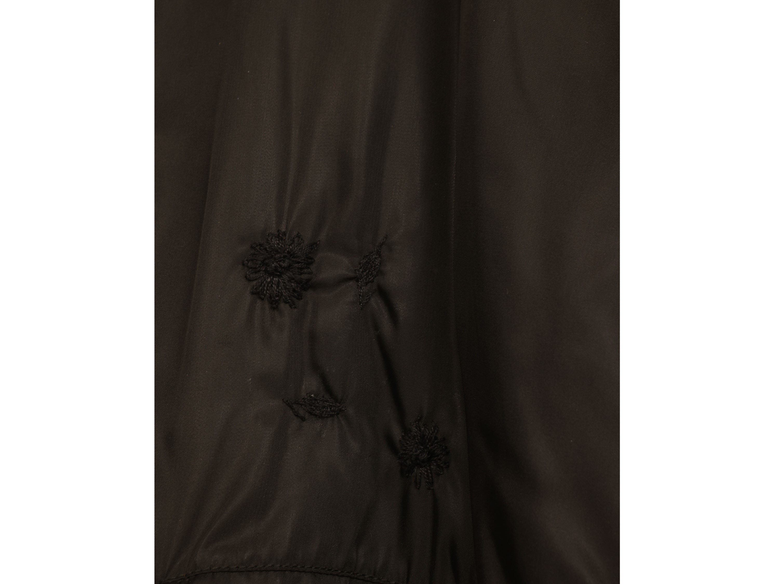 Prada - Giaccone Impermeabile Nero