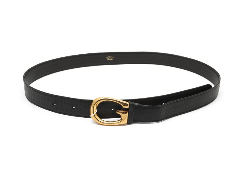 Gucci - Cintura in pelle nera