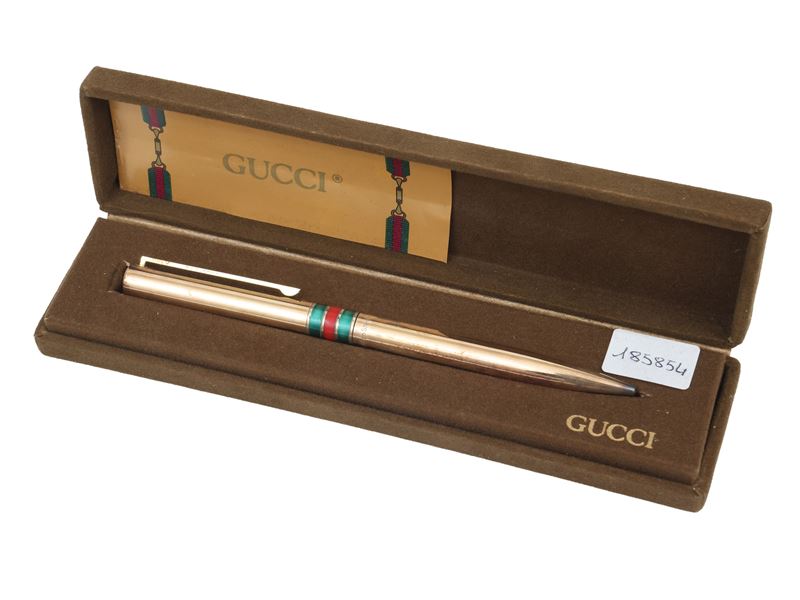 Gucci - Penna rolled Gold on Sterling silver