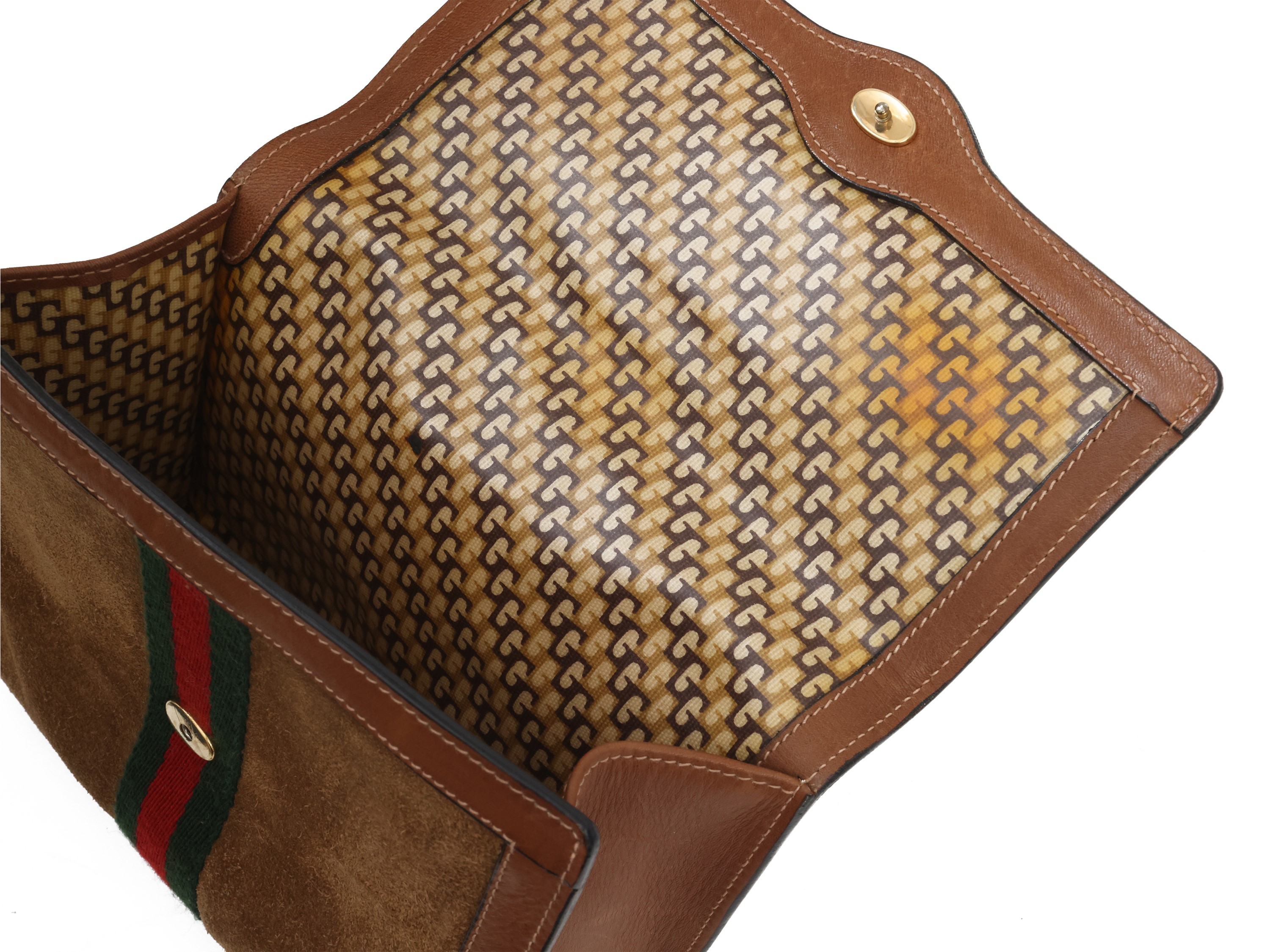 Gucci Parfums - Trousse in Suede Marrone