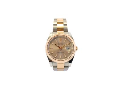 Rolex Date Just 41, Ref. 126331 in Acciaio e Oro Rosa