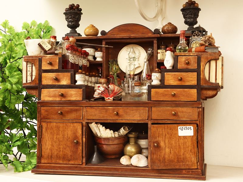 Banco da alchimista in miniatura