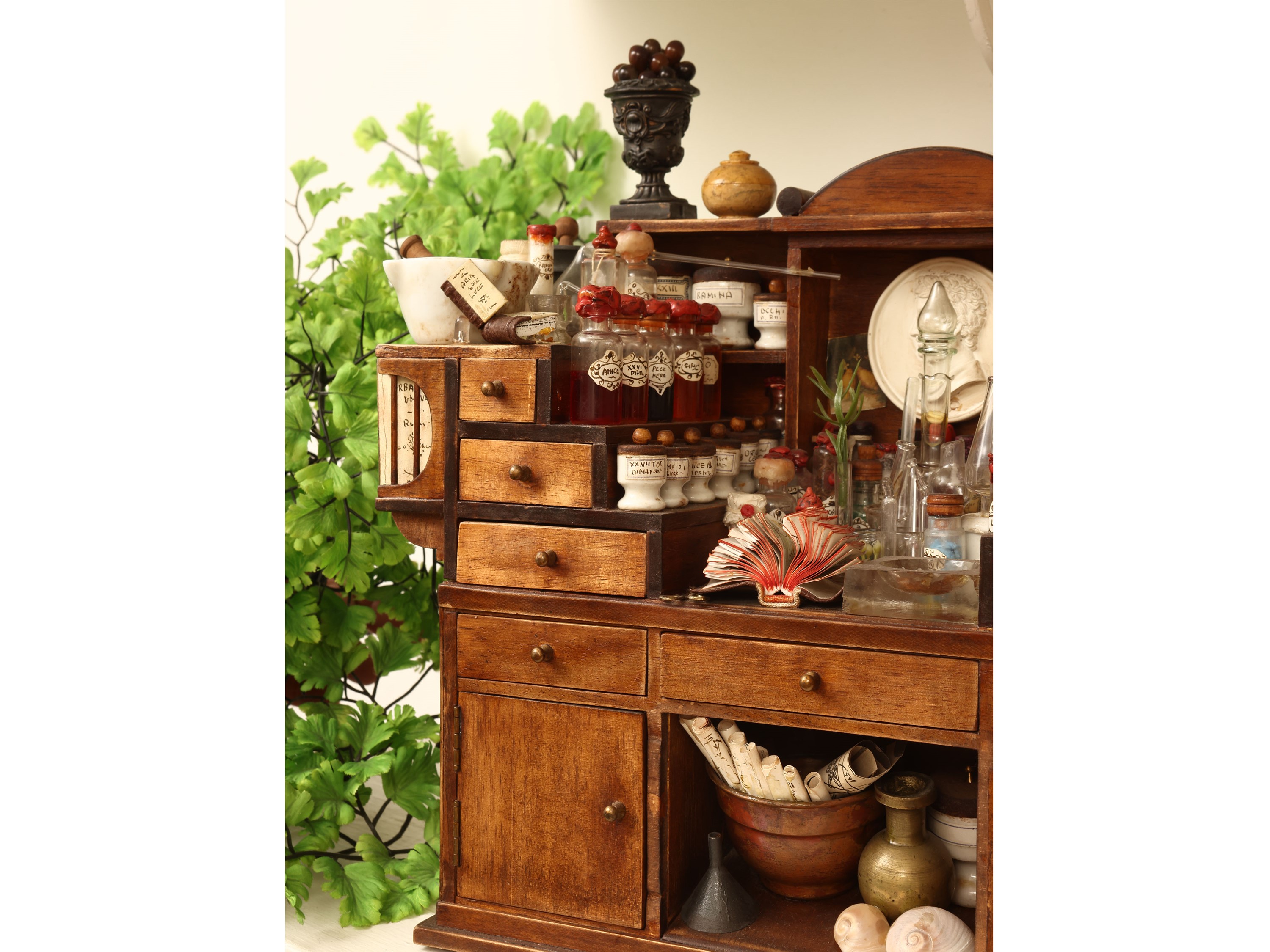 Banco da alchimista in miniatura