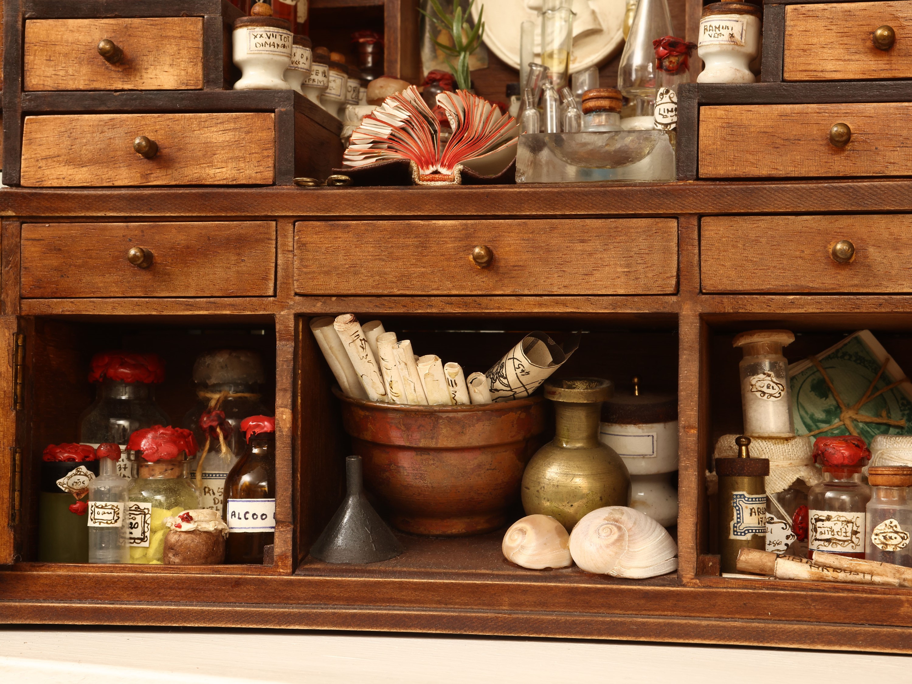 Banco da alchimista in miniatura