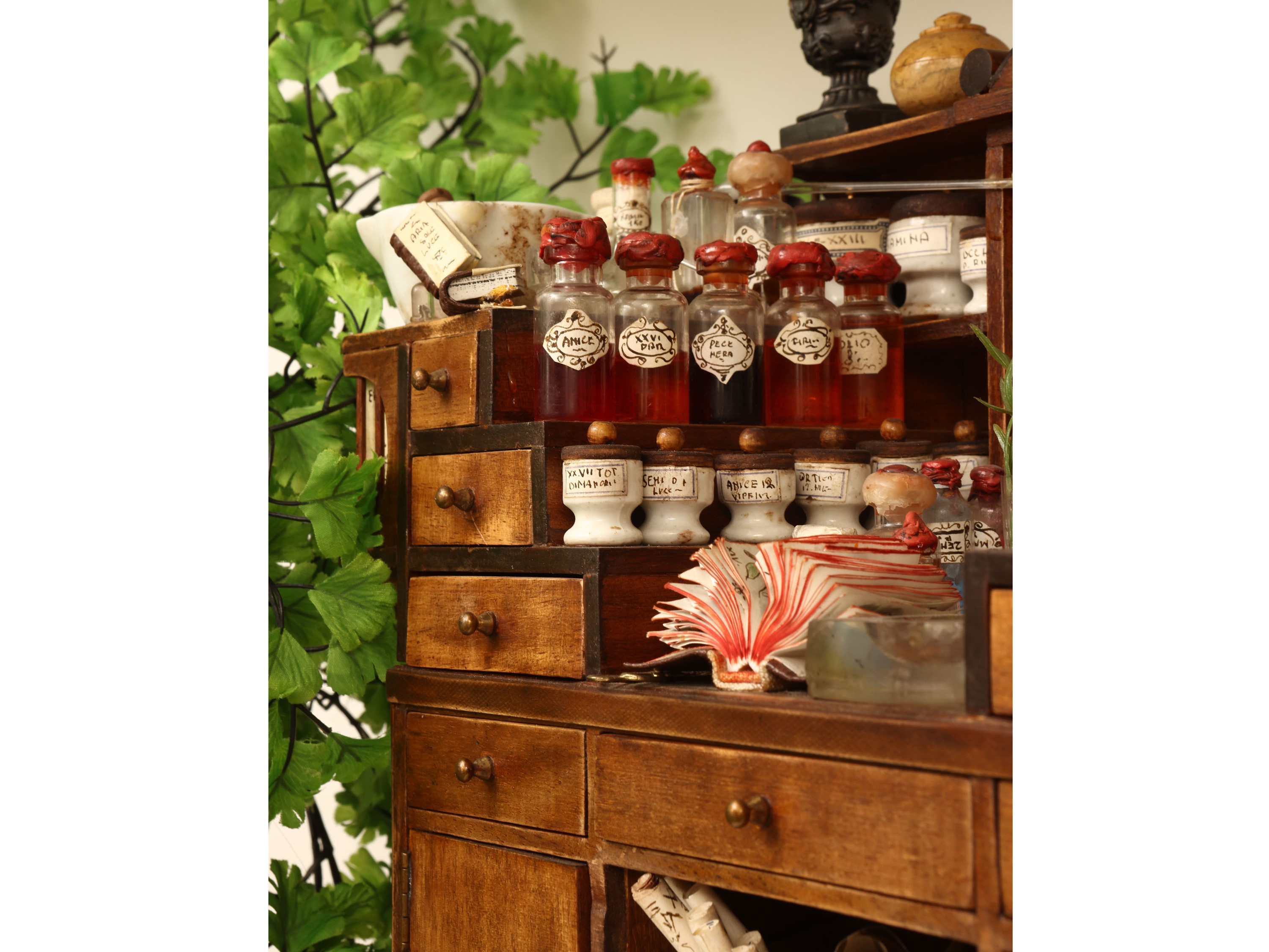 Banco da alchimista in miniatura