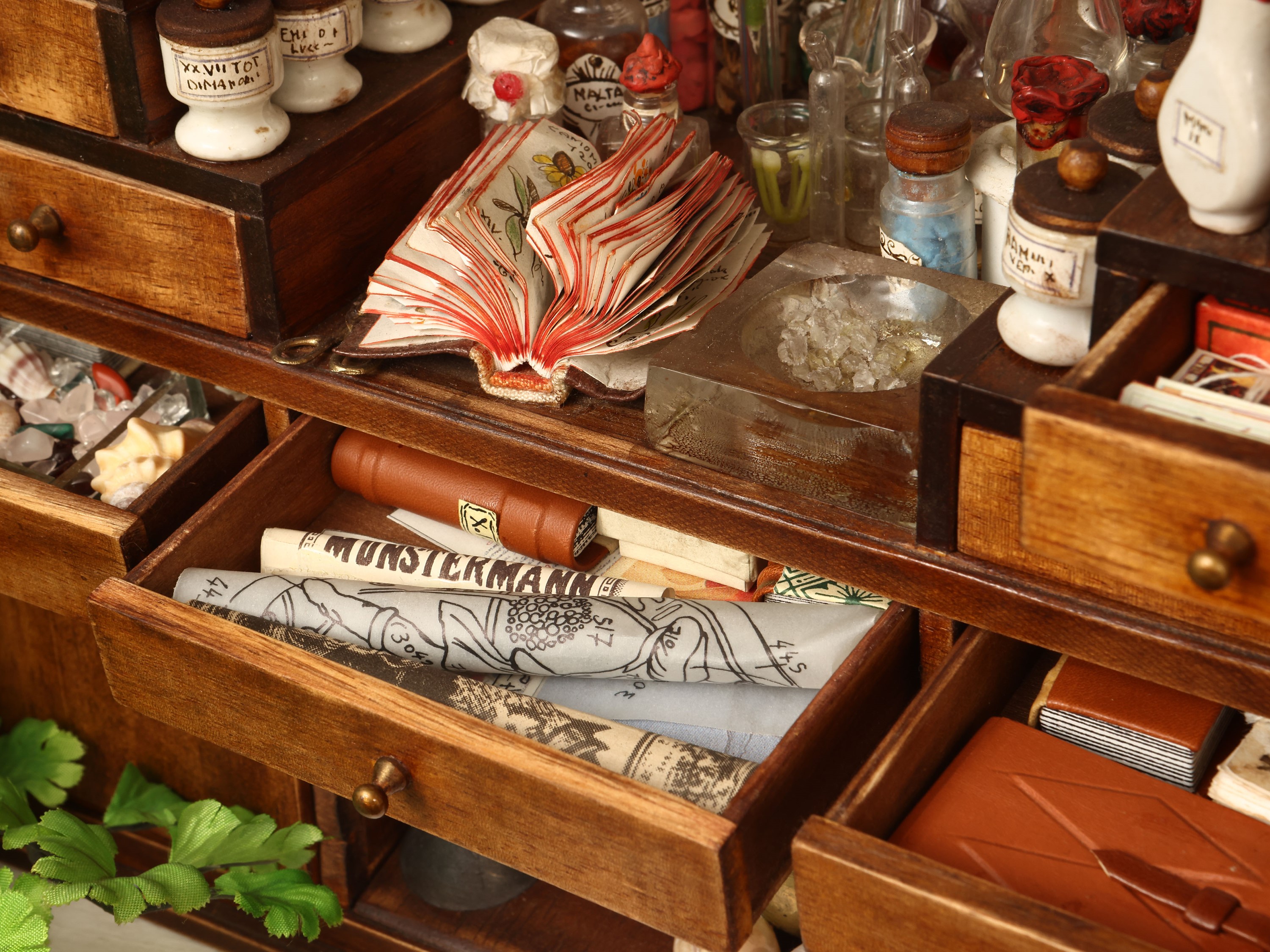 Banco da alchimista in miniatura