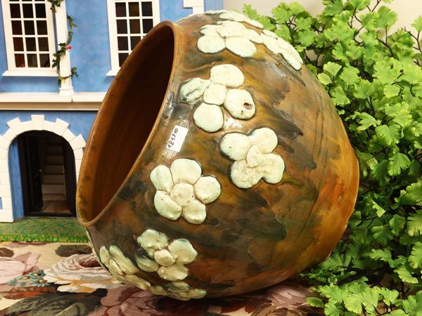 Cachepot in ceramica smaltata
