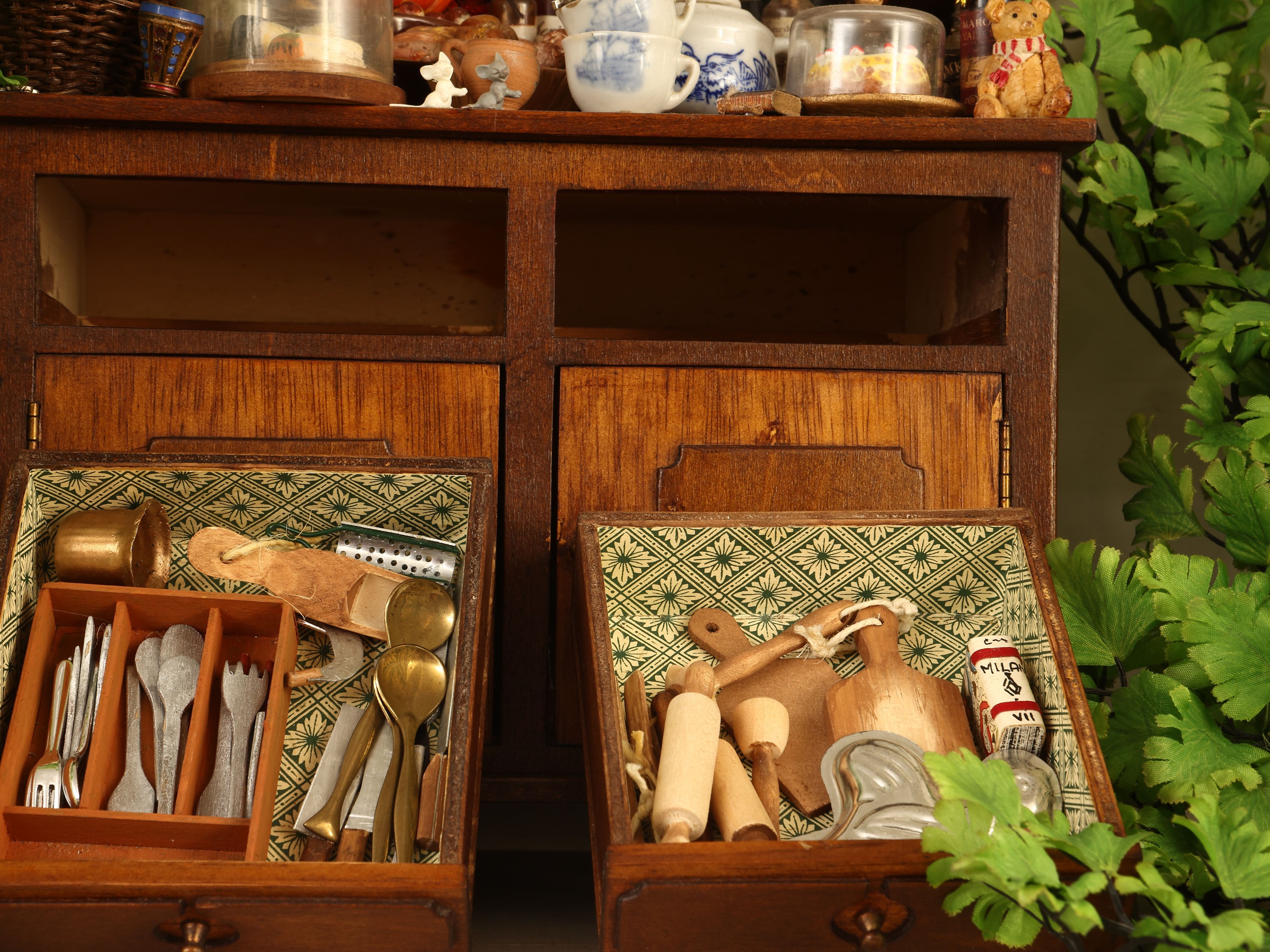 Dispensa in miniatura