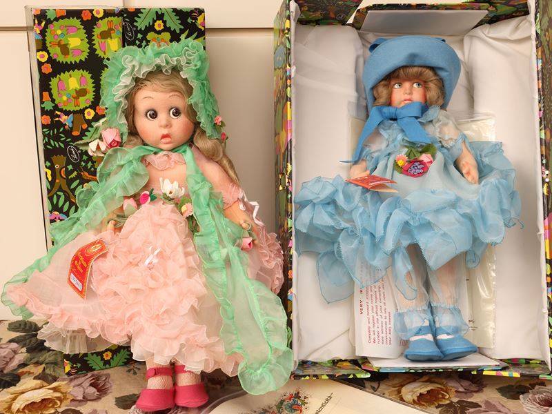Lenci, Bambola Primavera e Bambola Celeste, 1990