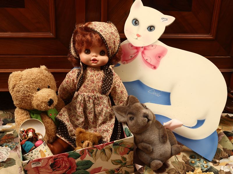 Collezione di Bambole e Peluche