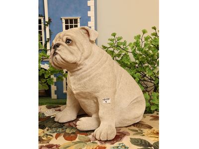 Bull-dog in scultura Sandicast