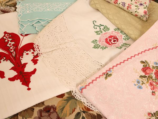 Assortimento di tovaglie