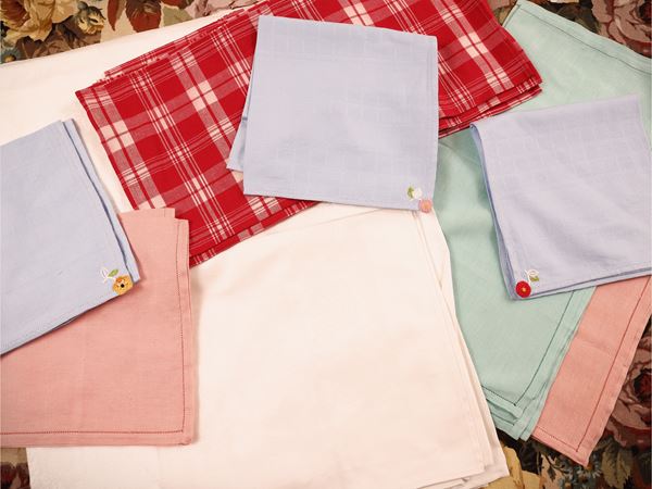 Assortimento di tovaglioli