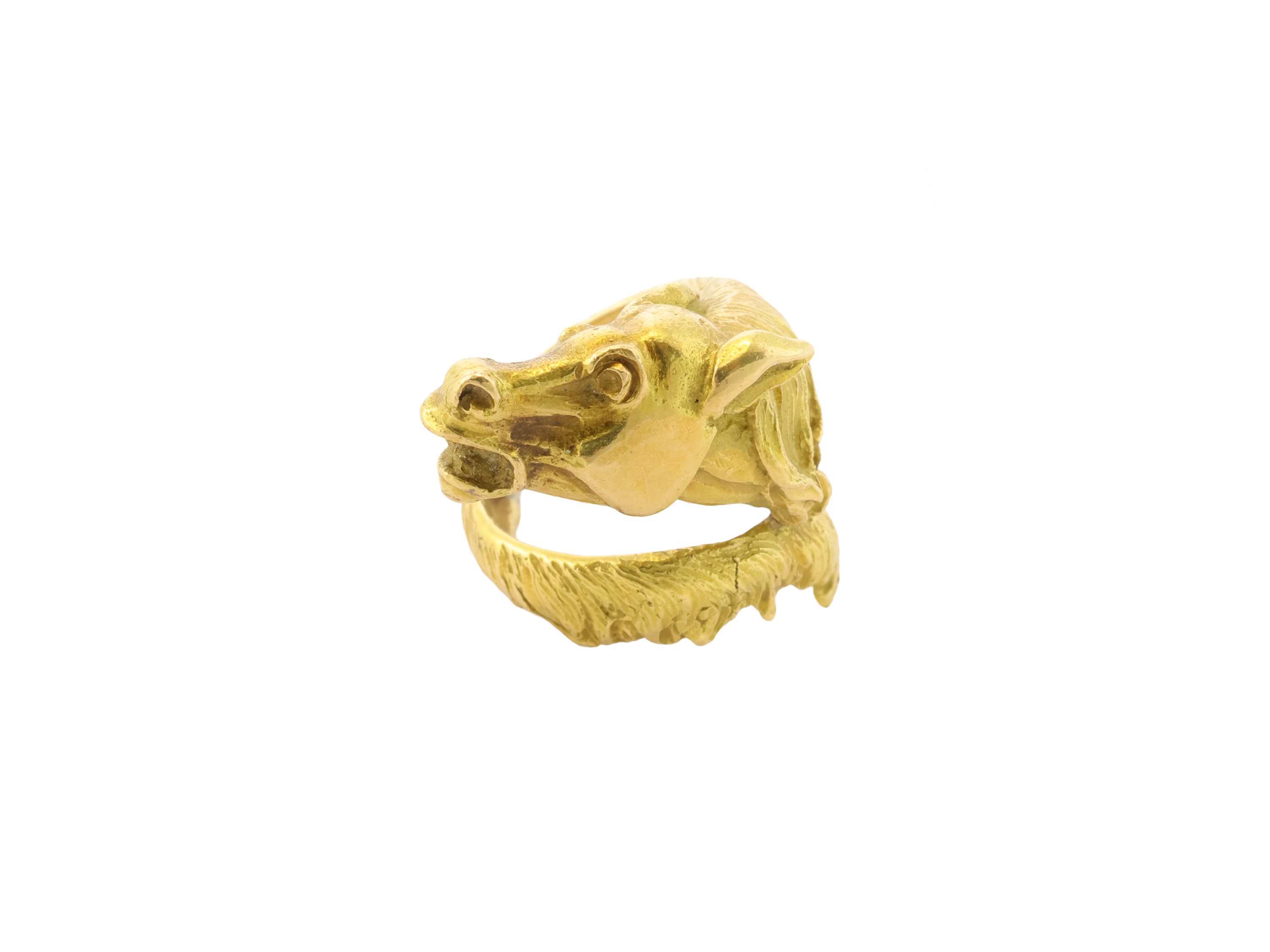 Anello in oro giallo