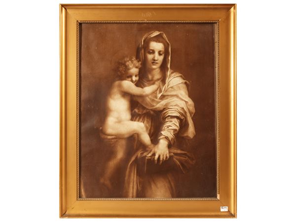 Madonna with Child, after Andrea del Sarto