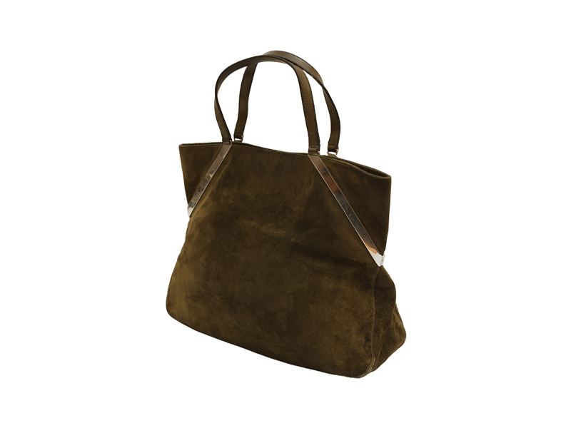 Gherardini - Borsa in Suede Color Cachi
