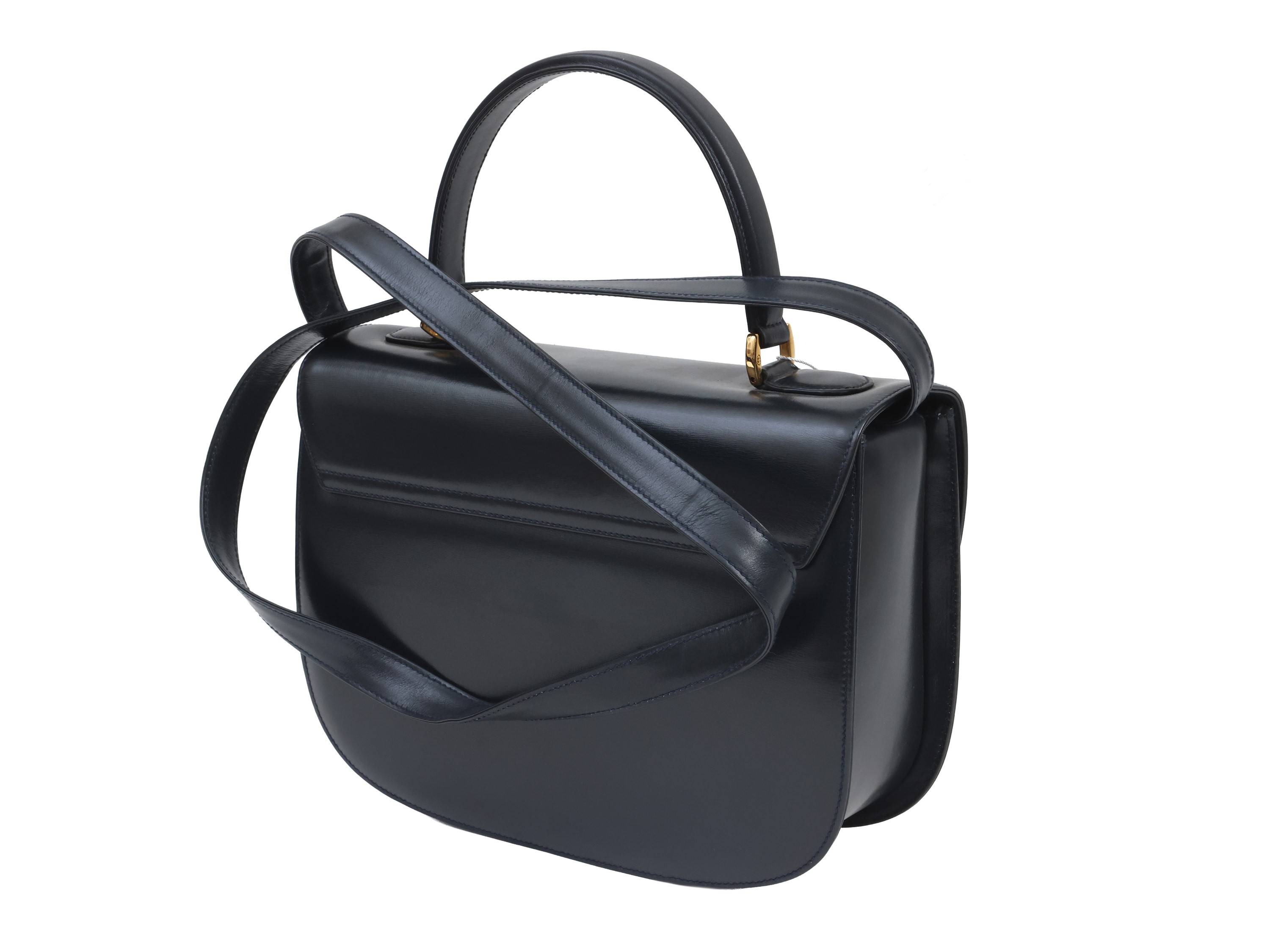 Gucci - Borsa a mano in pelle nera