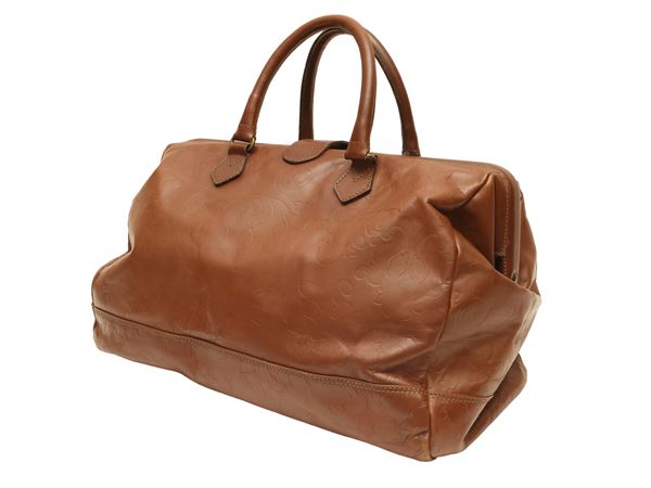 Doctor bag in pelle marrone, Sportmax